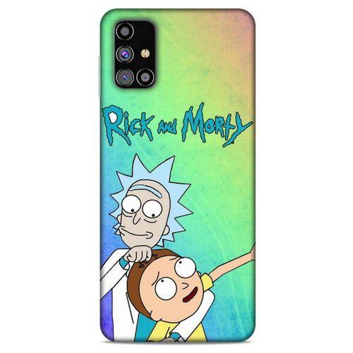Samsung Galaxy M31s Uyumlu Kılıf Rick And Morty (1) Kılıfı Rick Sanchez