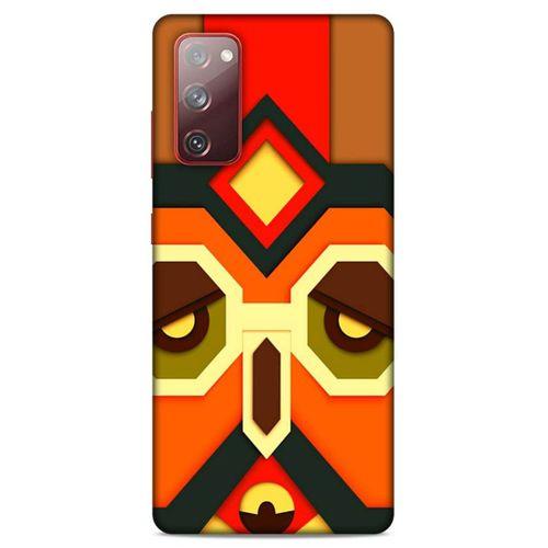 Lopard Samsung Galaxy S20 Fe Uyumlu Kılıf Soyut Sanat (6) Desenli Silikon Kılıf