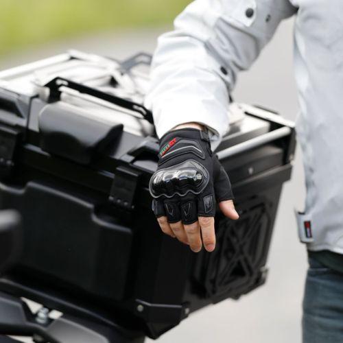 Motor Eldiven Korumalı Kısa Parmak Forte GT Rs1903D Siyah-Kırmızı