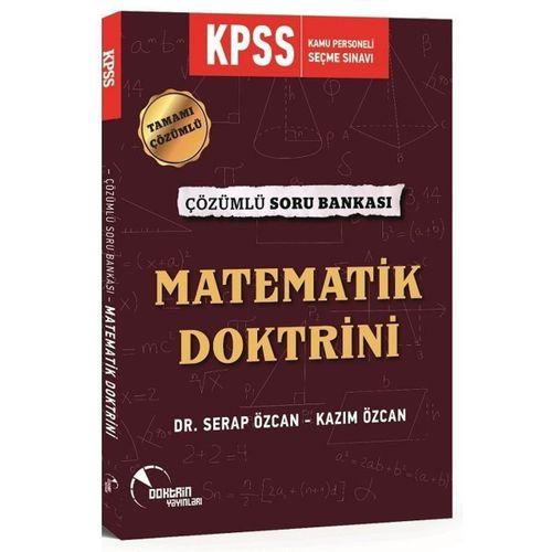 KPSS Matematik Doktrini Tamamı Çözümlü Soru Bankası Doktrin Yayınları