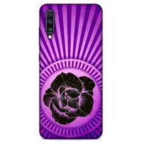 Lopard Samsung Galaxy A70 Uyumlu Kılıf Tattoo's (35) Fit Design Kılıf Gül Dövmesi
