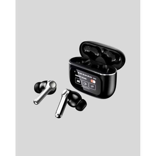 Aktif Gürültü Engelleme (anc) Kablosuz Bluetooth Kulaklık – Dijital Ekranlı, Dokunmatik Ve Uzun Pil Ömürlü