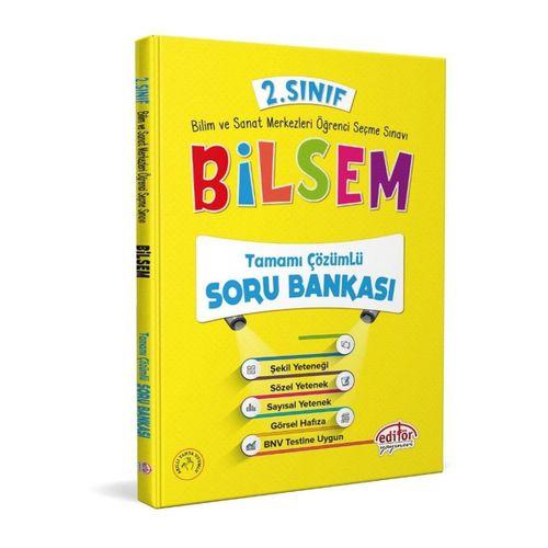 2. Sınıf Bilsem Tamamı Çözümlü Soru Bankası Editör Yayınları