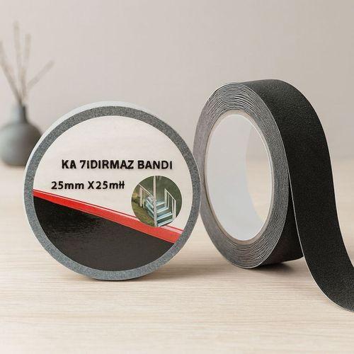 Kaydırmaz Bant 25mm x 25m Siyah
