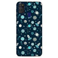 Samsung Galaxy M21 Uyumlu Kılıf Yeşil Delisi (50) Shockproof Kılıf Cami Yeşili