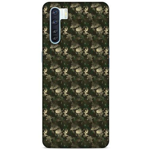 Kamuflaj 80 Oppo A91 Kılıf Silikon Kapak