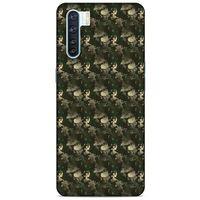 Kamuflaj 80 Oppo A91 Kılıf Silikon Kapak