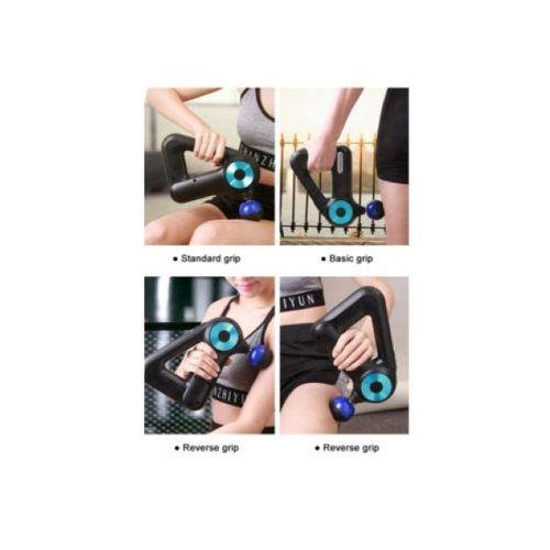 12 Başlıklı Profesyonel Masaj Sı Sporcu Masaj Aleti Seti 6 Hızlı Şarjlı Masaj