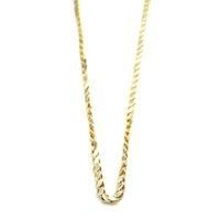 Arpa Zincir Kolye- 60cm - Altın