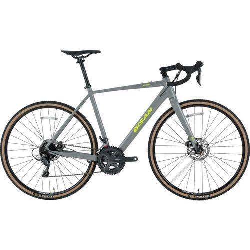 Bisan All Trail Eco Claris Gravel Parlak Gri/Siyah 50 cm