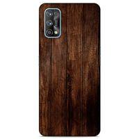 Lopard Oppo Realme 7 Pro Uyumlu Kılıf Wood'X (5) Koruma Kabı Baskılı
