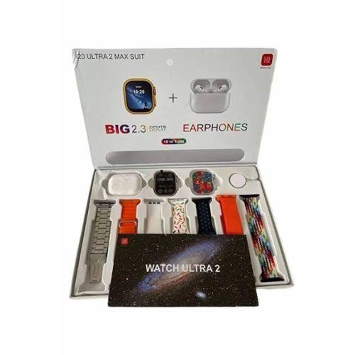 9 Ultra Akıllı Saat 49mm 2inç Ekran 7 Kordonlu Ve Bluetooth Kulaklık