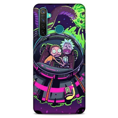 Realme 5 Pro Uyumlu Kılıf Rick And Morty (21) Koruyucu Kapak Brad