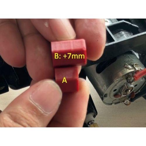 6mm'den 12mm'ye Hex Adaptör RC QD Hızlı Sürüş için 3D Baskı (Bu ürün Sadece Plastik parçadır - Almadan Önce Soru Sorabilirsiniz)