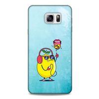 Frutix Limon 01 Samsung Galaxy Note 5 Kılıf Desenli Silikon