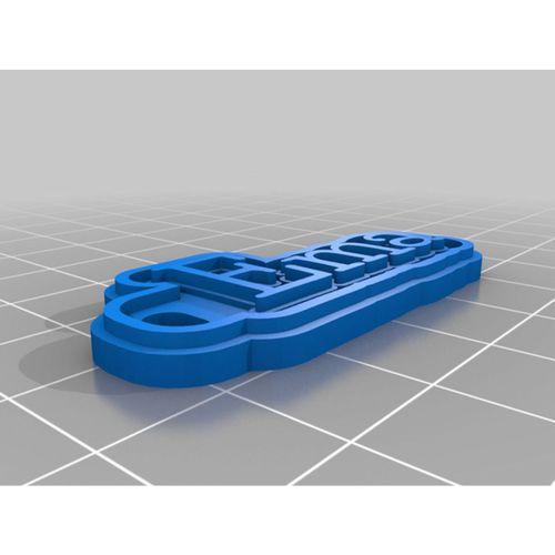 Ema Kişiselleştirilmiş Çok Satırlı Etiket veya Anahtarlık (Bu ürün Sadece Plastik parçadır - Almadan Önce Soru Sorabilirsiniz)