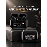 Bluetooth Kulaklık Kablosuz Ekranlı Anc/enc Destekli Dokunmatik