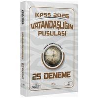 2026 KPSS Vatandaşlık Vatandaşlığın Pusulası 25 Deneme CBA Yayınları