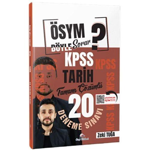ÖSYM Böyle Sorar 2026 KPSS Tarih Tamamı PDF Çözümlü 20 Deneme Sınavı Dizgi Kitap