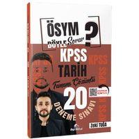 ÖSYM Böyle Sorar 2026 KPSS Tarih Tamamı PDF Çözümlü 20 Deneme Sınavı Dizgi Kitap