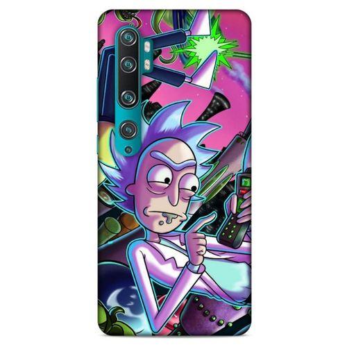 Xiaomi Mi Note 10 Pro Uyumlu Kılıf Rick And Morty (20) Koruyucu Kılıf MC Haps