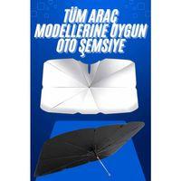 Taşınabilir Oto Cam Güneşliği Katlanabilir Tüm Araçlara Uyumlu Güneş Gölge Koruyucu