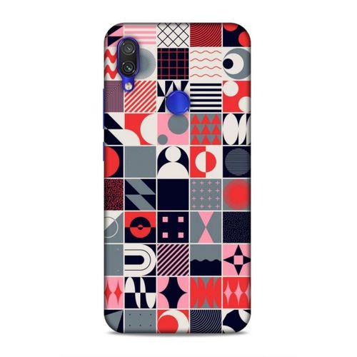 Xiaomi Redmi Note 7 Pro Uyumlu Kılıf Insomnia (26) Tpu Silikon Kılıf Kırmızı Krem