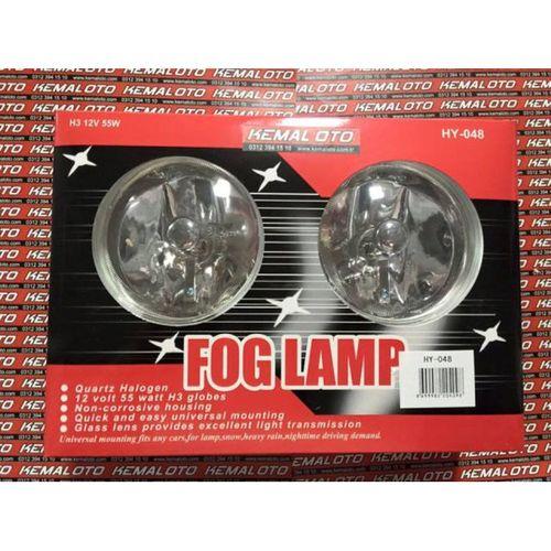 Yuvarlak Metal Sis Beyaz 10 CM