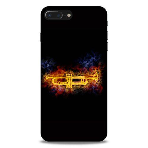 Lopard Apple Iphone 8 Plus Uyumlu Kılıf FireX (37) Silicone Cover Saksafon