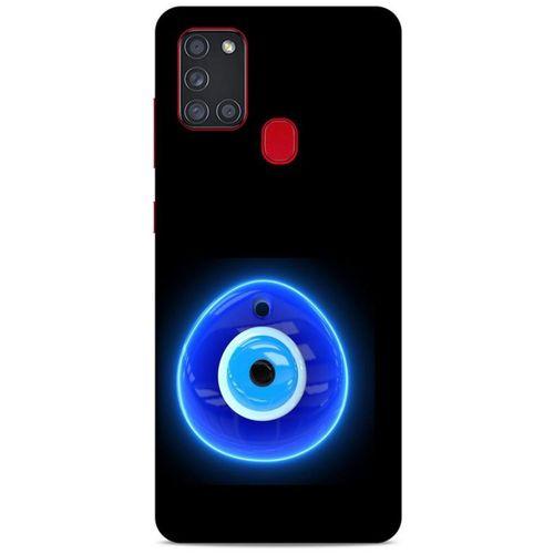 Nazarium (45) Desenli Silikon Kapak Samsung Galaxy A21s Kılıf