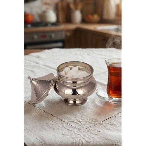 Turna Bakır Rumeli Şekerlik El Dövme Nikel Turna5751-2