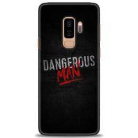 Samsung Galaxy S9 Plus Kılıf HD Baskılı Kılıf - Dangerous Man + Tam Ekran Koruyucu