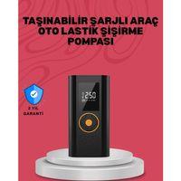 Çok Amaçlı Dijital Lastik Pompası Araç Bisiklet Top Uyumlu