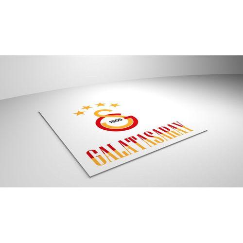 KIRMIZI SARI BASKILI ZEBRA PERDE GALATASARAY LOGO BASKILI ZEBRA