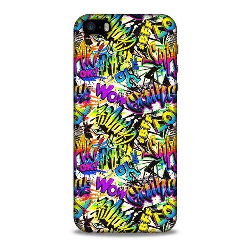 Graffitix (32) Desenli Silikon Kapak Apple Iphone 5S Kılıf