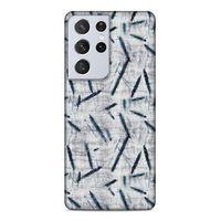 Samsung Galaxy S21 Ultra Uyumlu Kılıf Romans (29) Arka Koruma Kılıfı Kirli Beyaz
