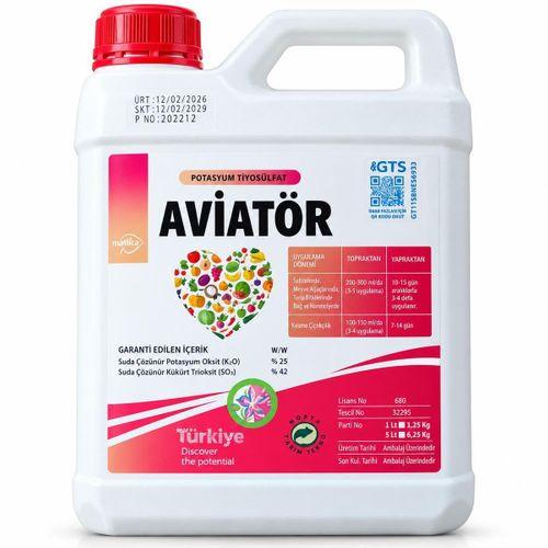 Aviatör Potasyum Tiyosülfat KTS Gübre 5 litre