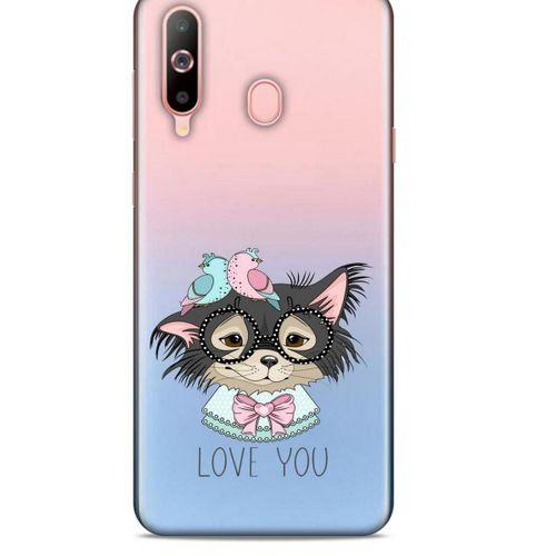 Zoologix (82) Samsung Galaxy M11 Şeffaf Kılıf Silikon Desenli