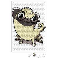 Köpek Dog Pet Sevimli Cute Cartoon Animation Puzzle