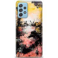Samsung Galaxy A52s 5G Kılıf HD Baskılı Kılıf - Karışık Baskı + Tam Ekran Koruyucu