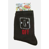 Off Yazılı Kolej Çorap 8*28