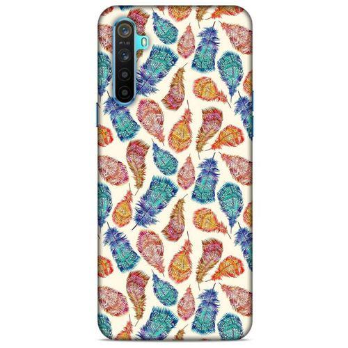 Oppo Realme 6i Kılıf Desenli Özel Seri Tüyler (36) Glitter Kılıf