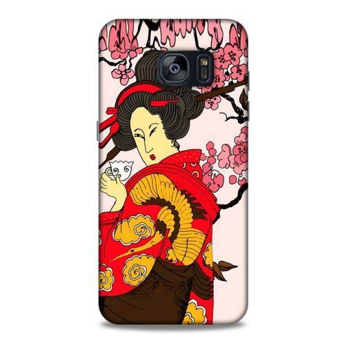 Samsung Galaxy S7 Edge Kılıf Japonya (10) Full Koruma Kılıfı Japon Geyşa