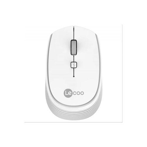 Lecoo Ws202 Nano Alıcılı Kablosuz 1600Dpi Beyaz 4 Tuş Mouse