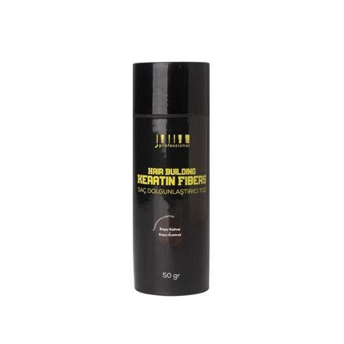 Saç Dolgunlaştırıcı Fiber Keratin Toz Koyu Kahve ve Koyu Kumral