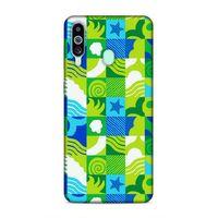 Samsung Galaxy M40 Uyumlu Kılıf Insomnia (46) Core Armor Kılıf Laci Yeşil