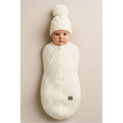 Bistyle Bistyle Baby İn Swadding Triko Kundak 75108 Ekru