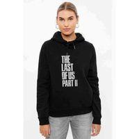 The Last Of Us Part 2 Baskılı Siyah Kadın Kapşonlu Sweashirt