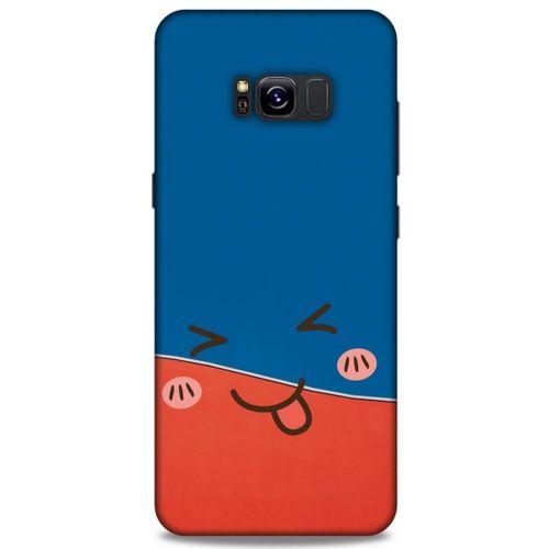 Emojix (43) Samsung Galaxy S8 Plus Kılıf Silikon Kapak Desenli