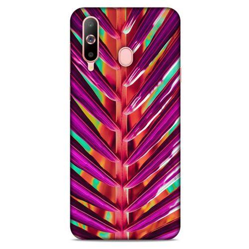 Lopard Samsung Galaxy A60 Uyumlu Kılıf Bahar (41) Tank Kılıf Mor